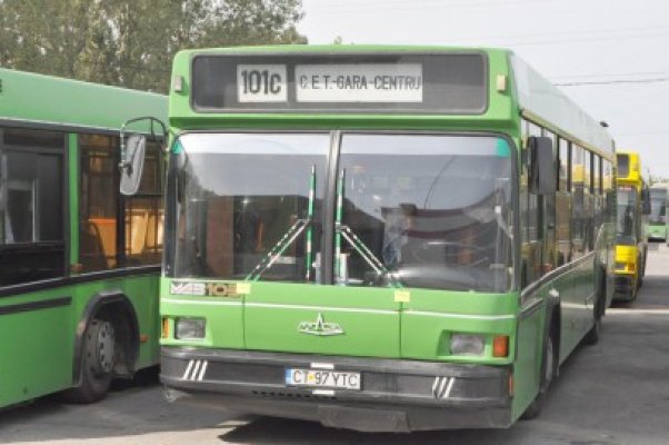 Autobuzele RATC vor circula deviat în perioada 21 - 24 ianuarie
